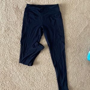 Victoria’s Secret sport navy blue ankle length athletic leggings